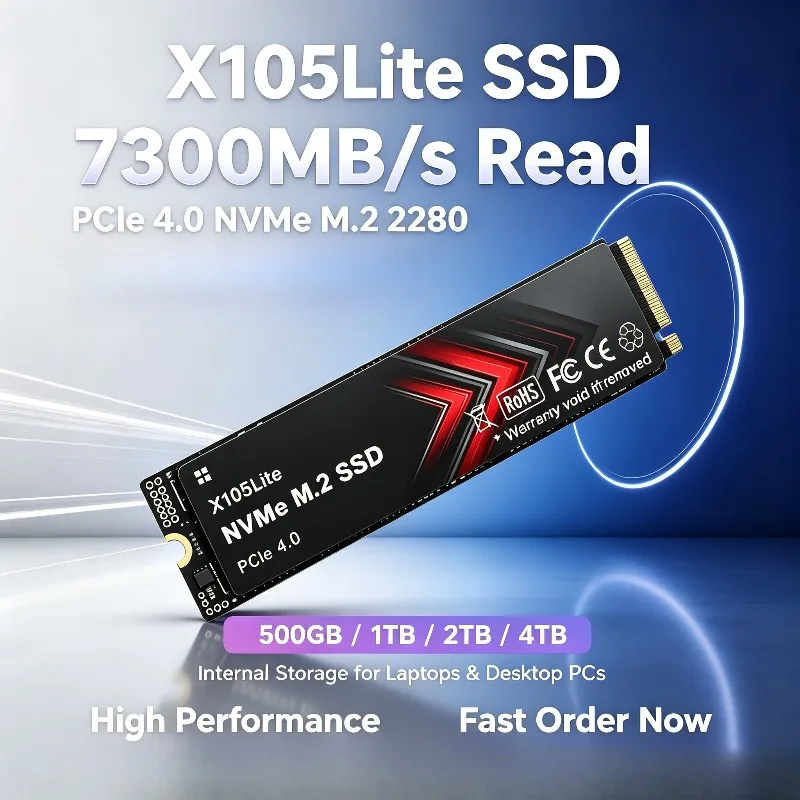 NEW X105Lite 500GB-4TB PCIe 4. - M.2 Nvme 4Tb Pcie 4.0 Ssd recension och pris
