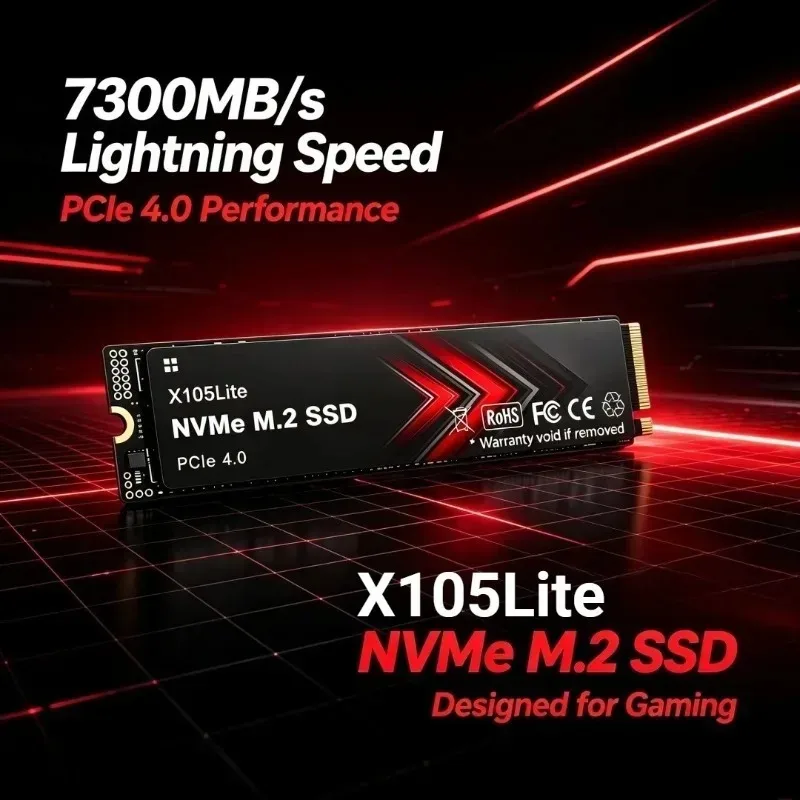 NEW X105Lite 500GB-4TB PCIe 4. - M.2 Nvme 4Tb Pcie 4.0 Ssd recension och pris