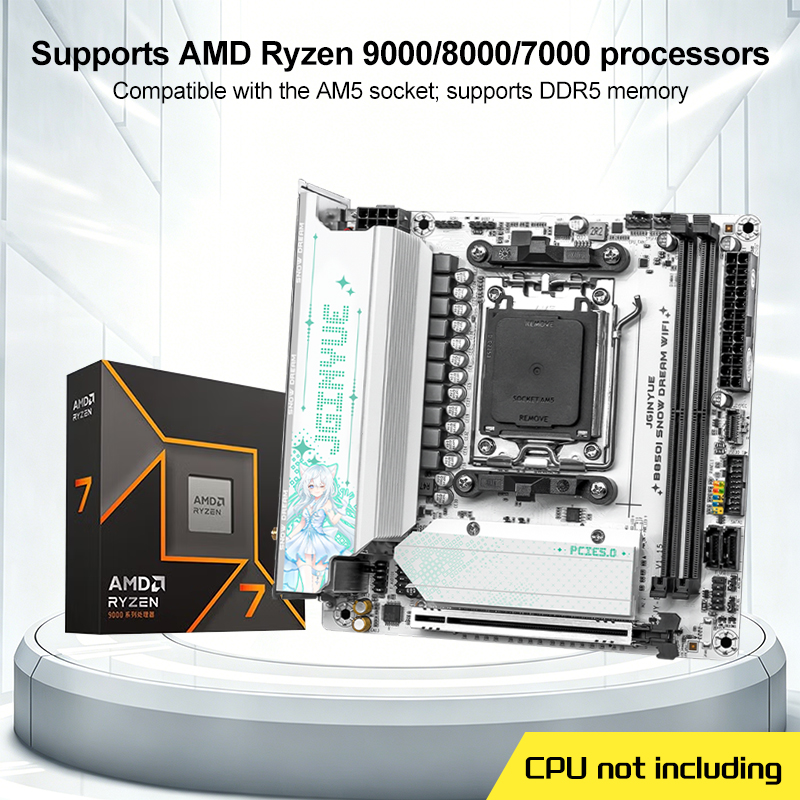 JGINYUE B850I SNOW DREAM WIFI  - B650 Itx Motherboard Wifi recension och pris