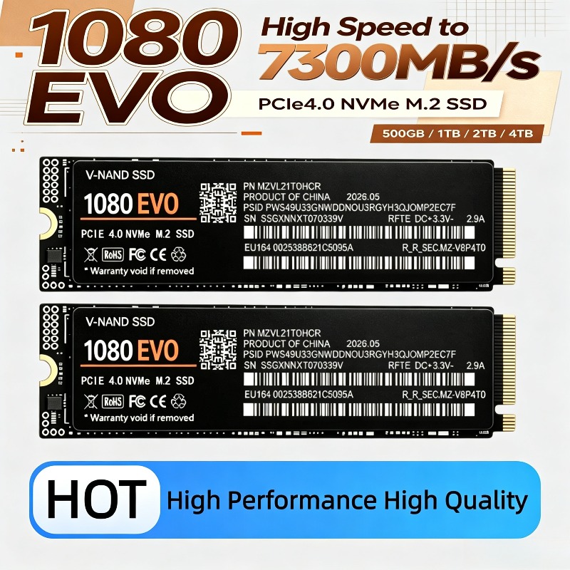 2026 NEW 1080 EVO M.2 NVMe PCI - M.2 Nvme 4Tb Pcie 4.0 Ssd recension och pris