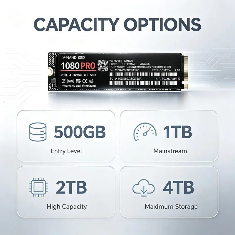 Original 1080PRO SSD M.2 NVMe  - M.2 Nvme 4Tb Pcie 4.0 Ssd recension och pris