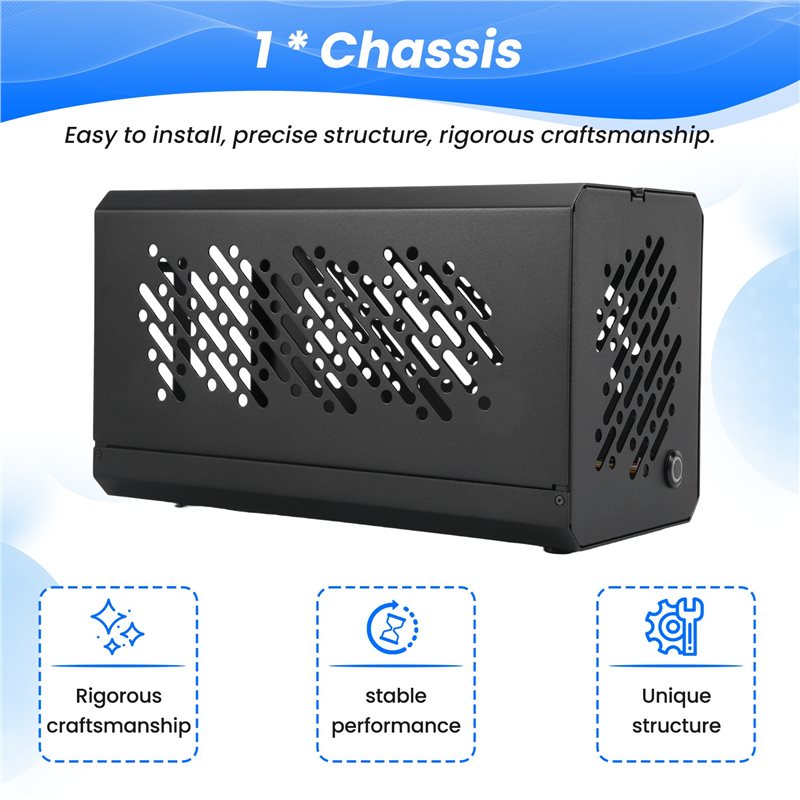 A41Z-Frame Case Chassis For TH - Itx Case Full Aluminum Pcie 4.0 recension och pris