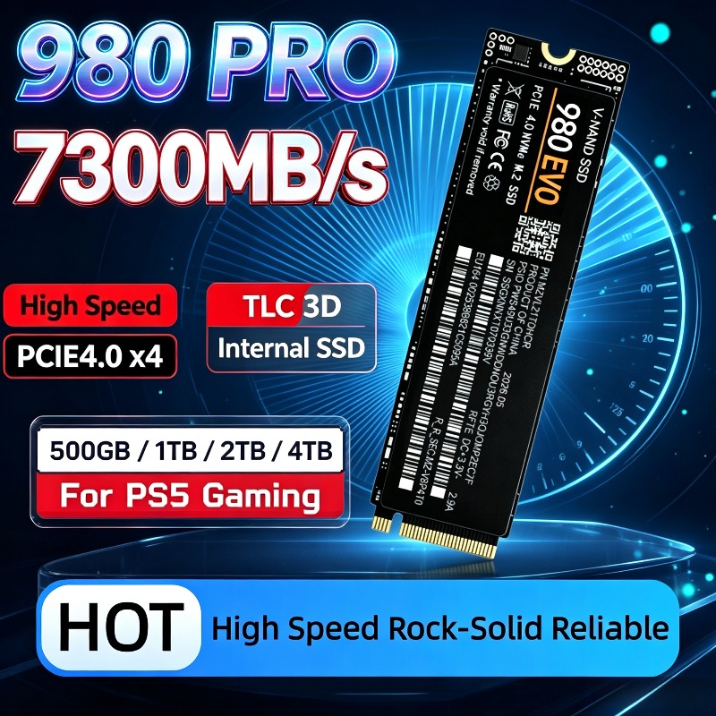 980 PRO High-Speed PCIe 4.0 x4 - M.2 Nvme 4Tb Pcie 4.0 Ssd recension och pris
