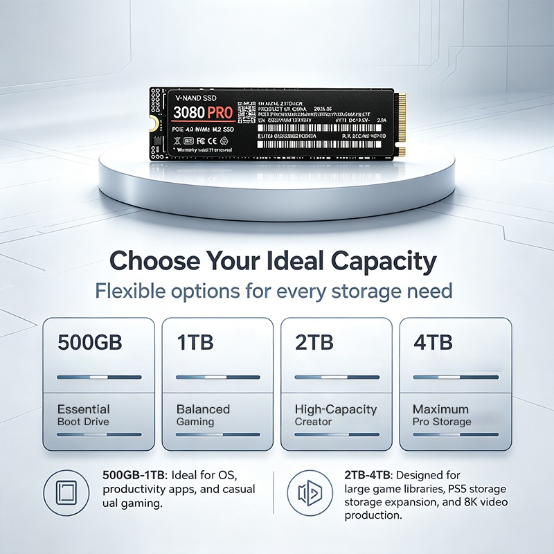 Gaming M.2 NVMe SSD 3080PRO PC - M.2 Nvme 4Tb Pcie 4.0 Ssd recension och pris